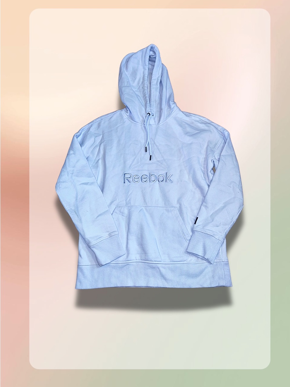 Reebok Women’s Light Purple Hoodie Size Small